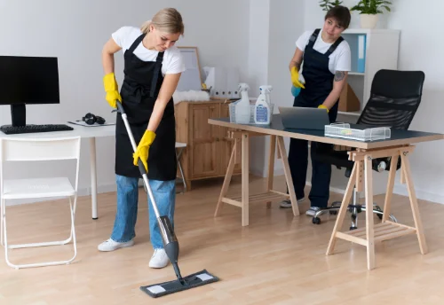 Nettoyage de bureau professionnel à Dému
